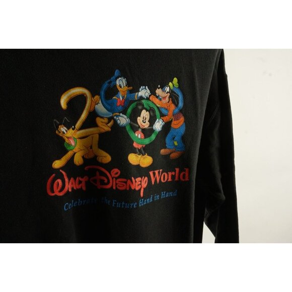 Vintage Disney World Y2K 2000 Millennium Celebration Women's Large Sweatshirt - Picture 4 of 8